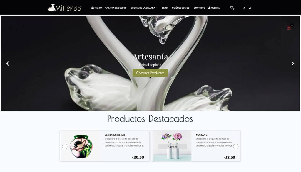 Tienda virtual Woocommerce